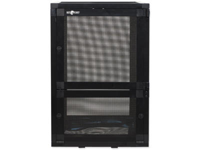 30x30x45cm deluxe foldbart net terrarium - åben netdør