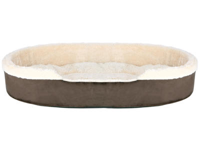 Cosma seng, 100 × 75 cm, mørkebrun/beige