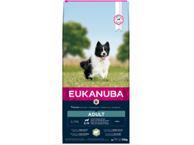 Adult Small & Medium Lam & Ris 12 kg