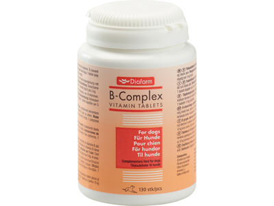 DIAFARM B-VITAMIN 130 TABLETTER TIL HUND