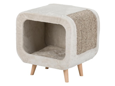 Trixie Hyggehule Alicia 48×48×38 cm – Blød Hule til Katte og Små Hunde