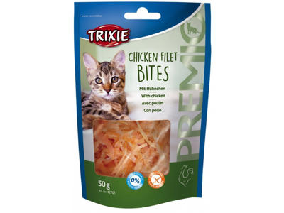 Premio Filet Bits,Kylling Light, 50g