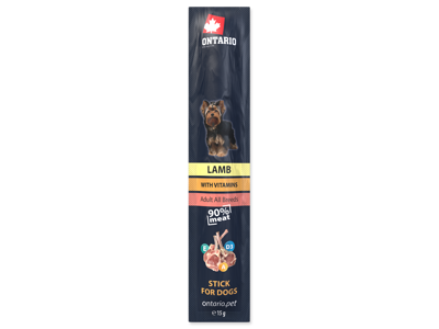 ONTARIO Stick for dogs lamb 15g