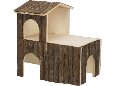 Natural Living Letti hus, 45 x 45 x 25 cm, brun