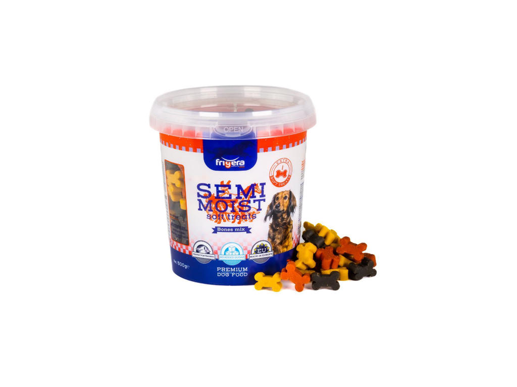 Semi-Moist soft bones mix 500 g
