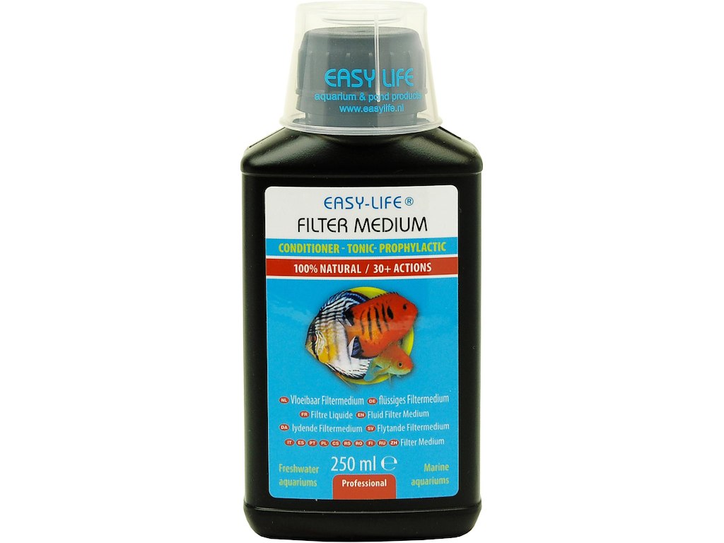 Easy-Life Filter Medium 250 ml – Biologisk Vandplejemiddel til Akvarium