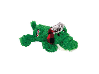 Kong holiday cozie alligator S 10x13x9CM