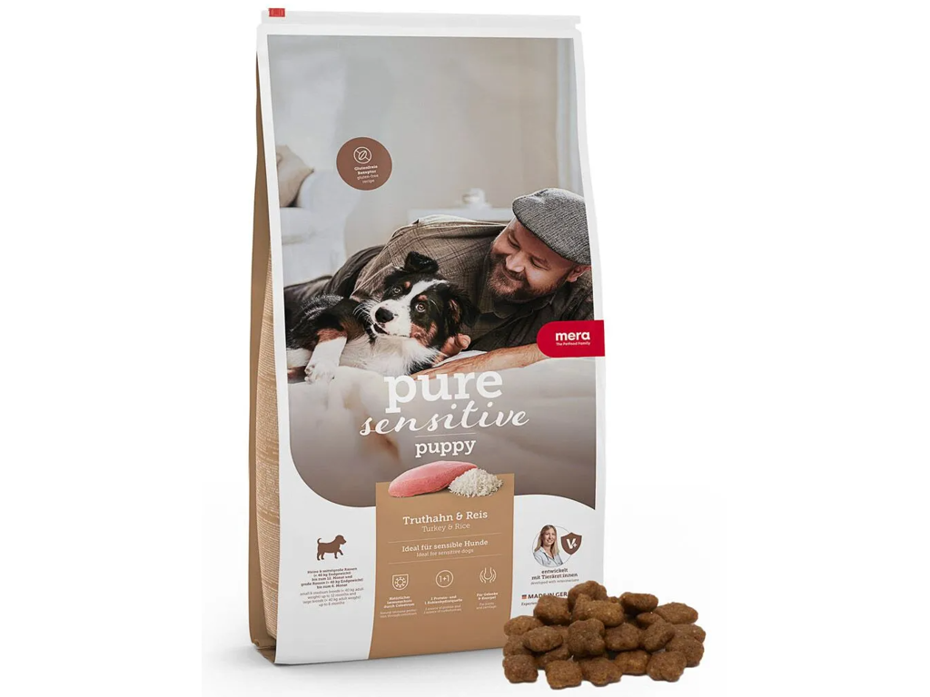 Mera Puppy Kalkun & Ris 1 kg