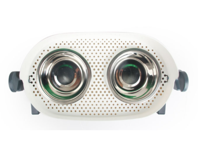 LIFESTYLE4PETS 3 i 1 DOBBEL MADSKÅL 2x 350ml