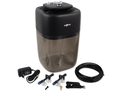 Højtryksjusterbart mistesystem