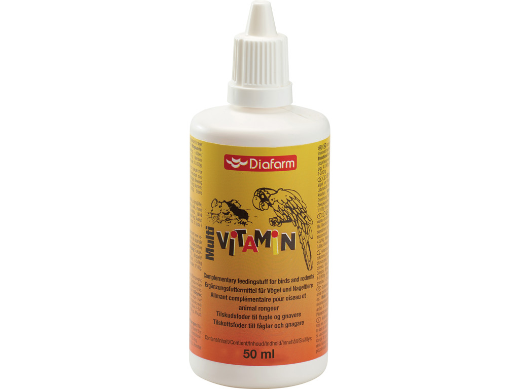 Diafarm Multivitamin 50ml fugl/gnaver