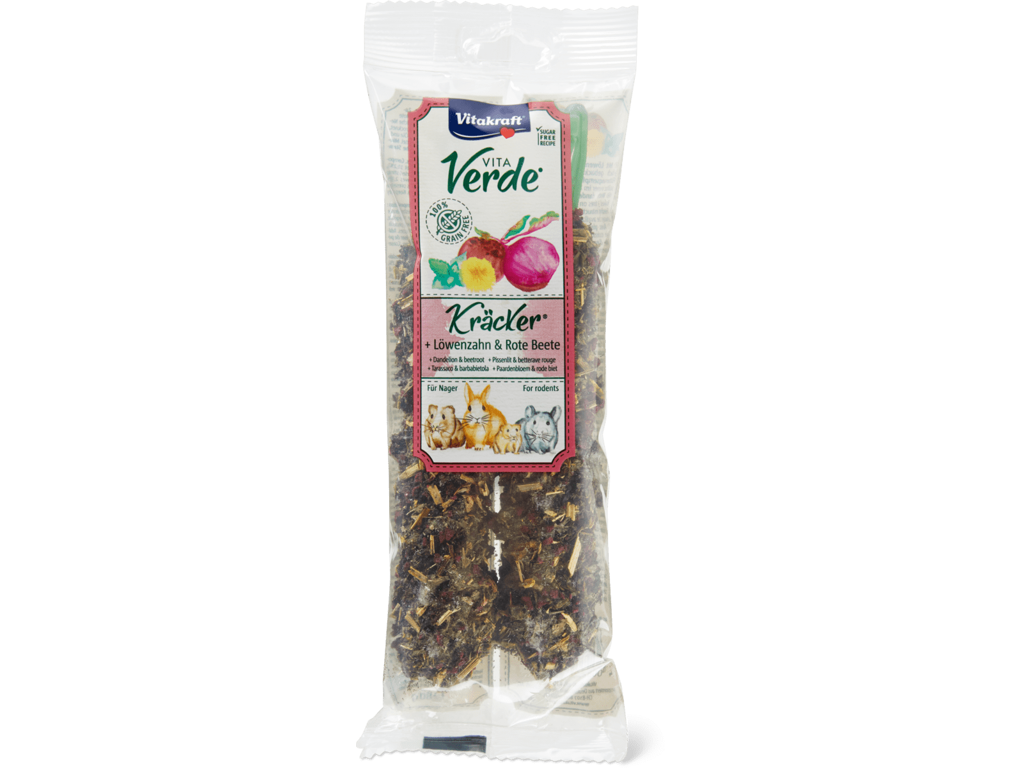 VitaVerde Kräcker Mælkebøtte/Rødbede