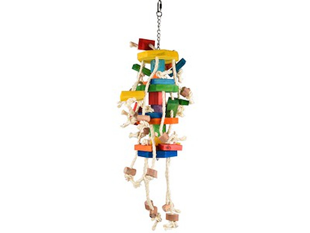 Papegøje Legetøj Rainbow CIS Multi 72 cm