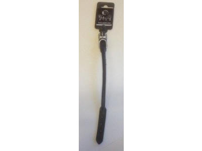 Halsbånd rundsyet bøffellæder 45cm/1,4cm