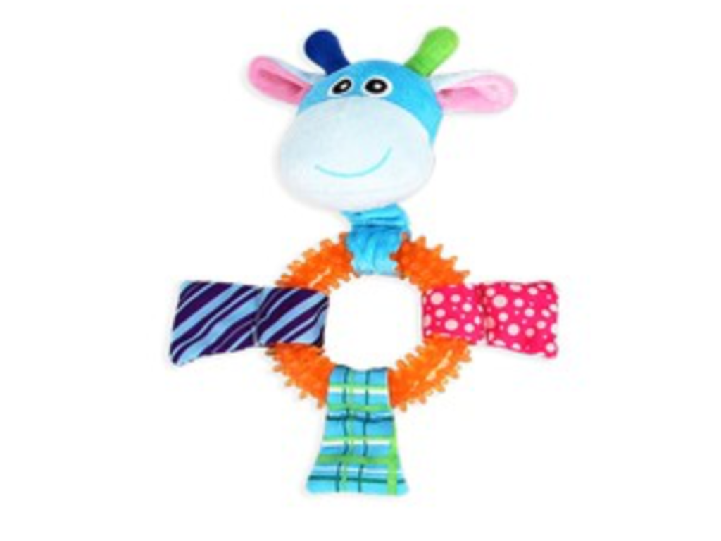 Giraf med ring i TPR 20cm