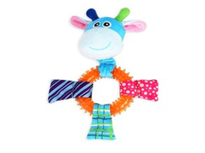 Giraf med ring i TPR 20cm