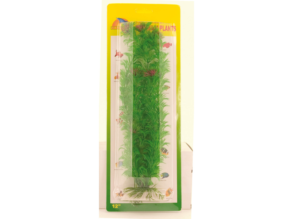 Rævehale Plastikplante – 30 cm Akvariedekoration