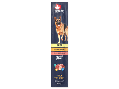 ONTARIO Stick for dogs beef 15g