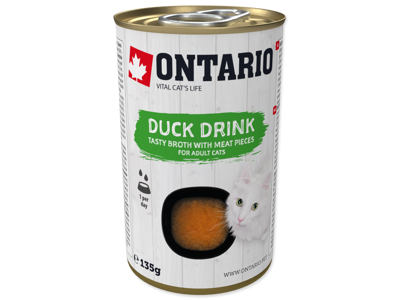 Ontario Cat Drink Duck 135g