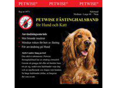 PETWISE FFLÅTHALSBÅND HUND MEDIUM/LARGE 40-70CM
