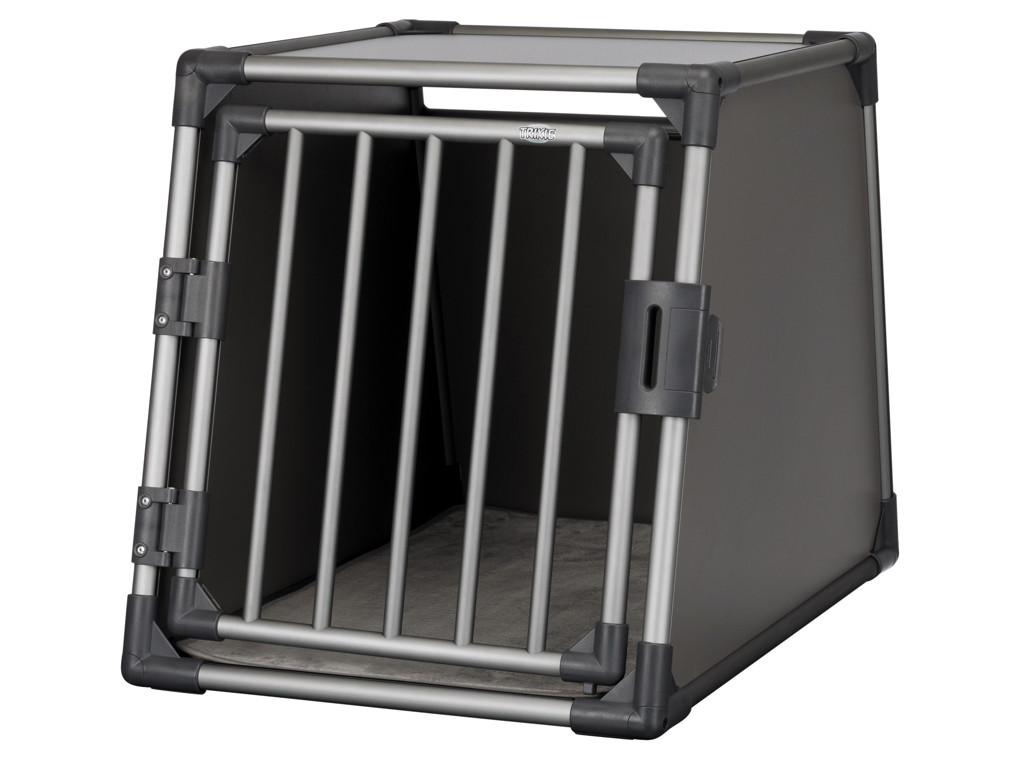 Transport box, aluminium, M–L: 61 × 65 × 86 cm, graphite
