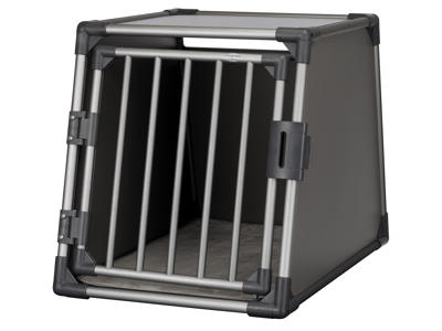 Transport box, aluminium, M–L: 61 × 65 × 86 cm, graphite
