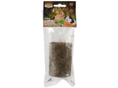 Nature Land nibble høtunnel med gulerødder 125g