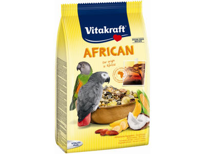African - Gråpapegøjer 750g