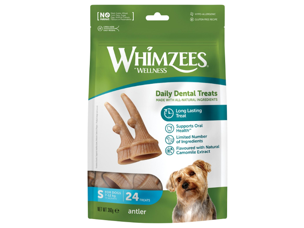 Whimzees S 24 stk antler