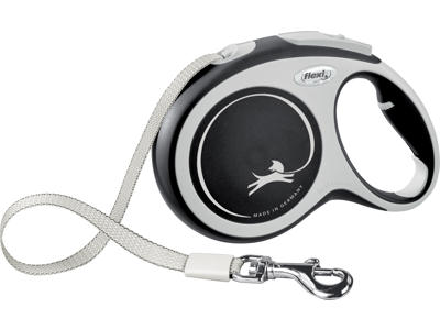 flexi New Comfort L bånd 8 m, 50 kg, sort