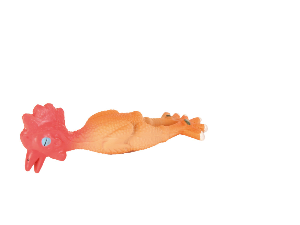 Mini høne 15 cm latex