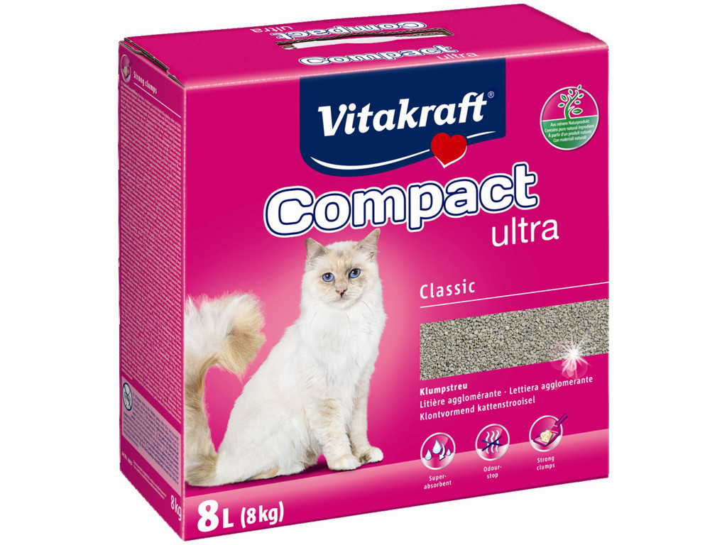 VITAKRAFT Compact Ultra kattegrus  8KG