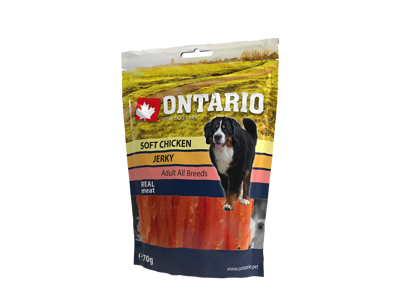 ONTARIO Snack Blød kylling jerky 70g