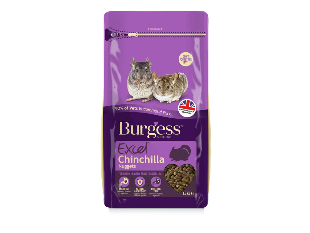 Burgess Chinchilla nuggets 1,5 kg