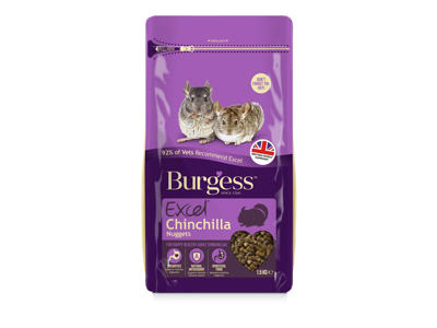 Burgess Chinchilla nuggets 1,5 kg