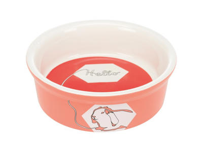 Skål, comic kanin, keramik, 240 ml/ø 11 cm