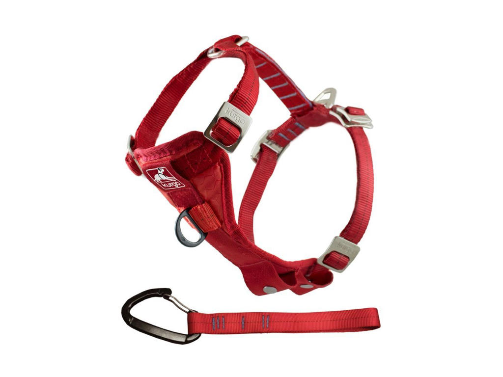 Kurgo tru-fit strength sele XS, rød