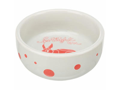 Skål, comic kaniner, keramik, 250 ml/ø 11 cm