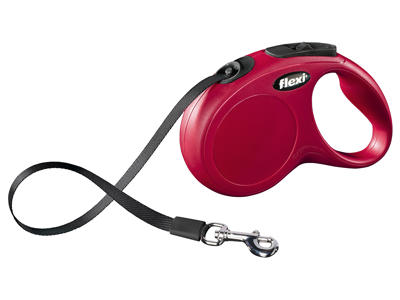flexi New Classic bånd M, 5M, 25KG, rød