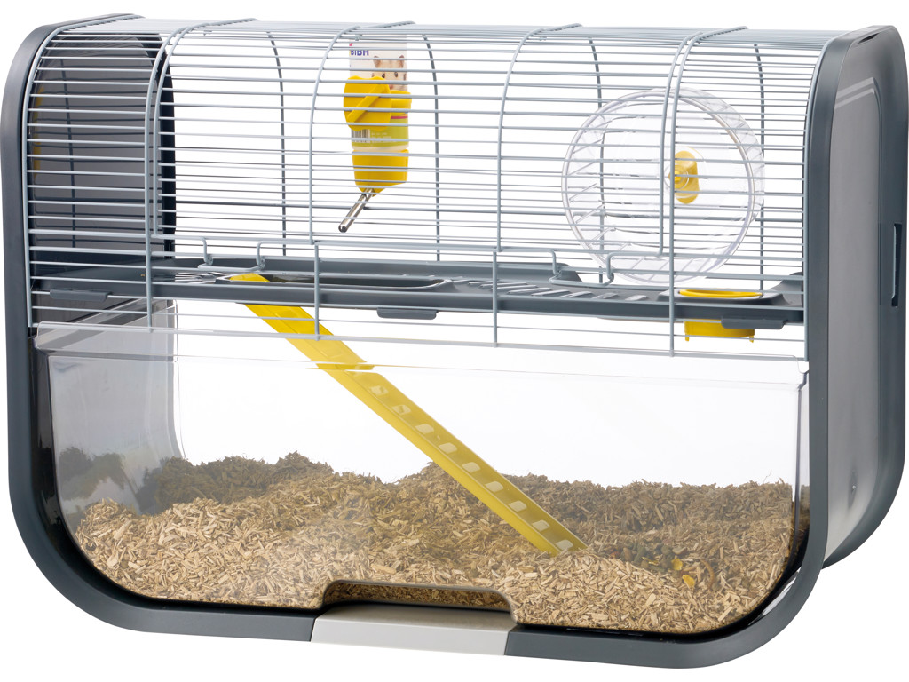 Geneva, 60x29x44 cm, silver/antracite