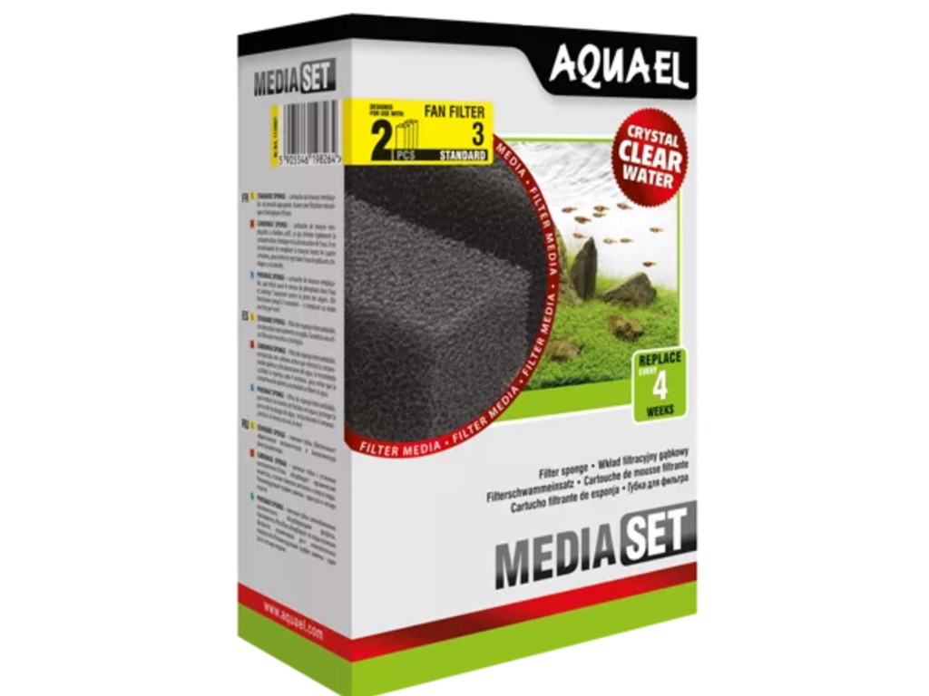 Svamp Turbofilter 500 Media set 2stk.