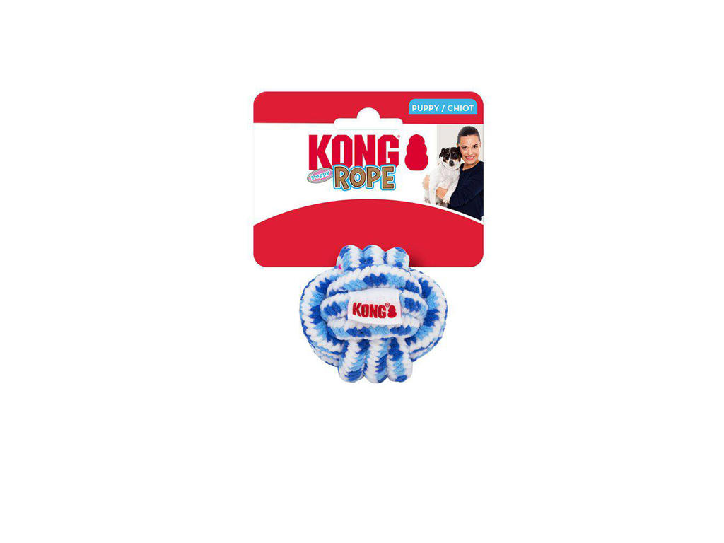 Kong rope ball puppy mix S. 7,5x5x5CM