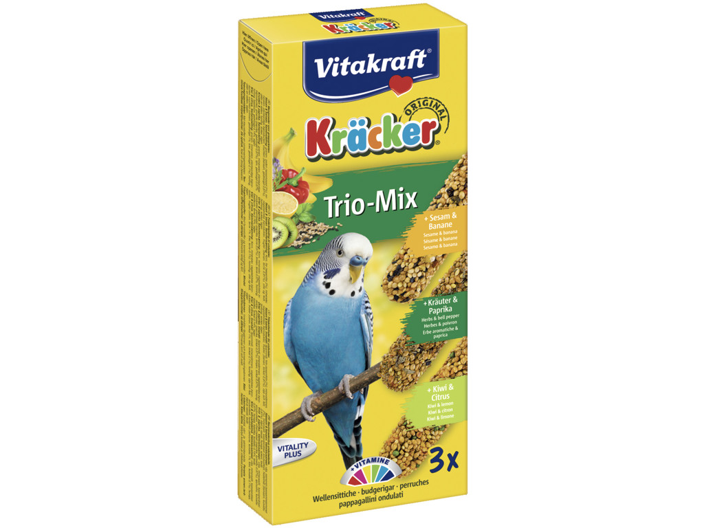 VITAKRAFT URTER/BANAN/KIWI FUGLESNACK 90 G