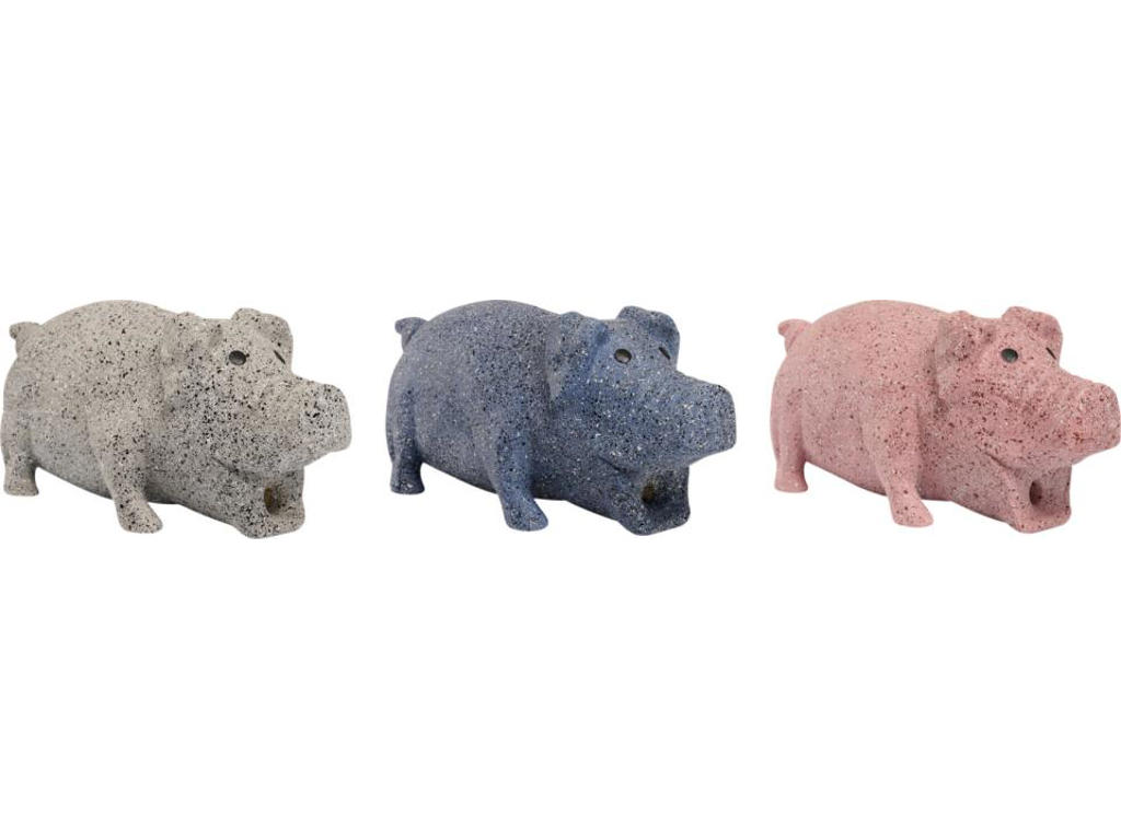 Companion kantet latexlegetøj - gris