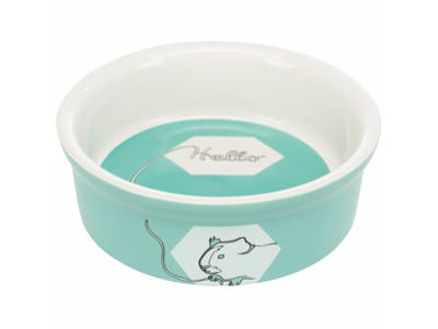 Skål, comic marsvin, keramik, 240 ml/ø 11 cm