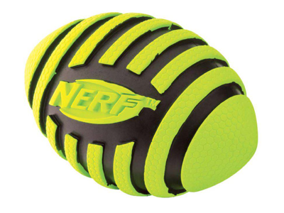Nerf spiral squeak football medium