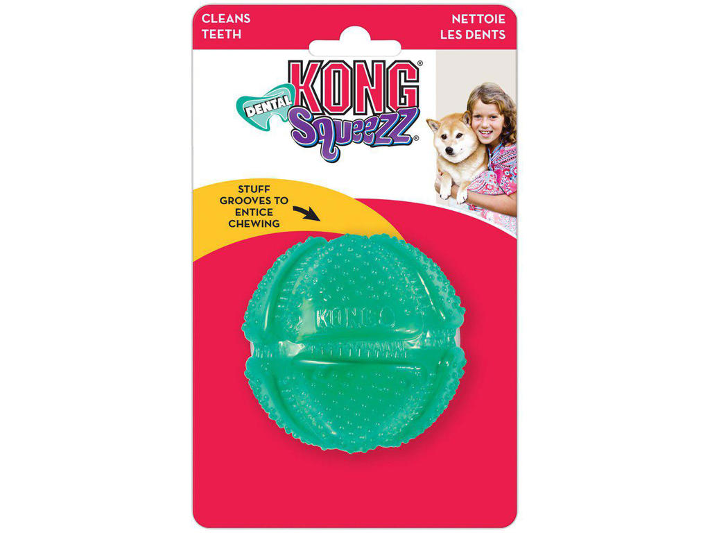 KONG SQUEEZZ DENTAL BALL Ø7,5CM
