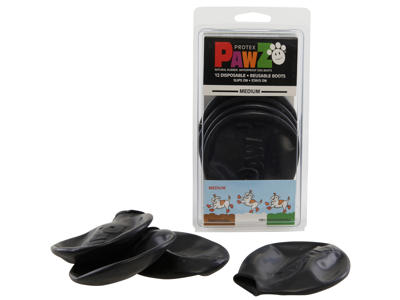 Pawz hundesko, Tiny, 2,5 cm, sort, 12 stk.