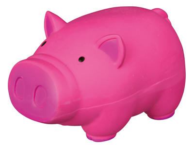 Pig, original animal sound, latex, 11 cm