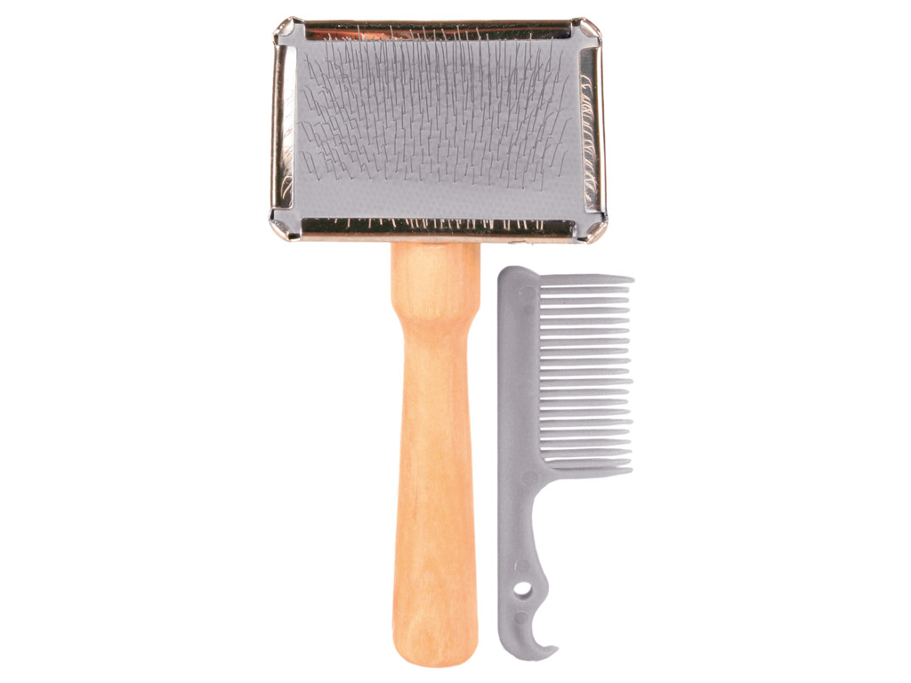 Karte m.træskaft 13x6 cm